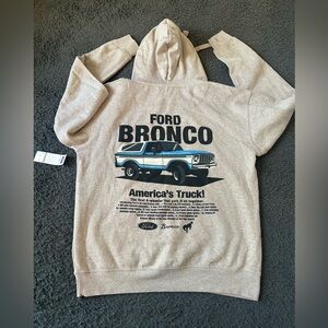Ford Bronco America’s Truck Sweatshirt/Hoodie Men’s Medium, Women’s Large NWT